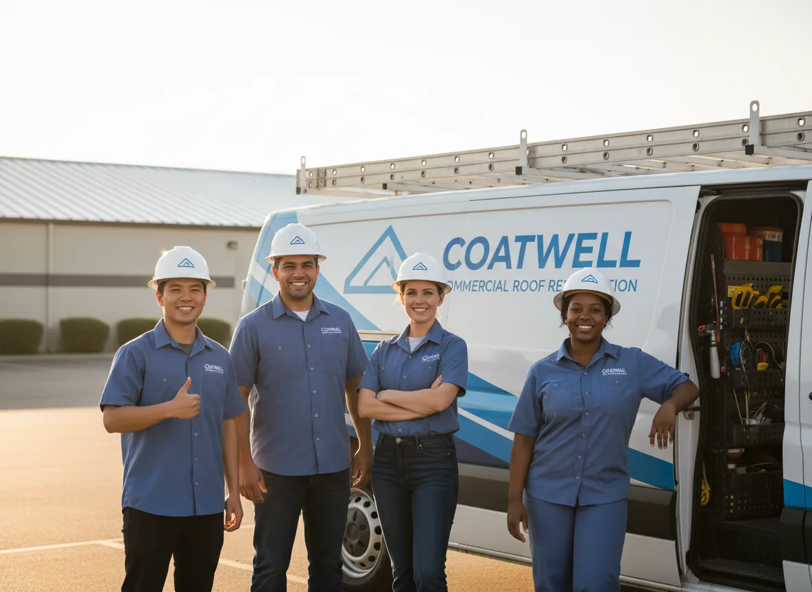 Commercial roof coating company in Lawley, AL